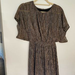 Chelsea and Violet Gold Dress